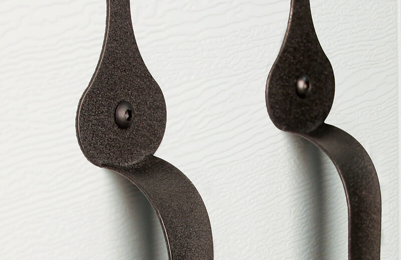 Decorative hardware - Slightly bumpy texture