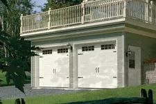 Garage door home
