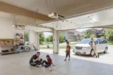 Safe garage