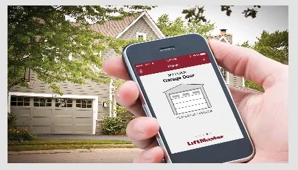 MyQ App in my Smartphone