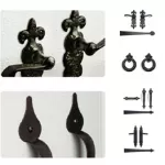 Consider the addition of authentic-looking decorative hardware